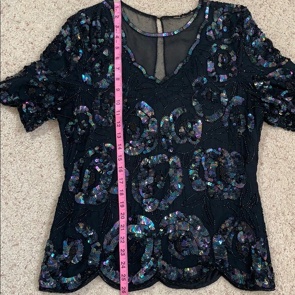 Vintage Sequin Top - Picture 9 of 9